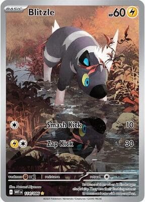 Blitzle White Flare #114