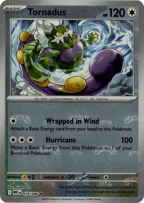 Tornadus · Master Ball Pattern White Flare #78