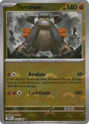 Terrakion · Poke Ball Pattern