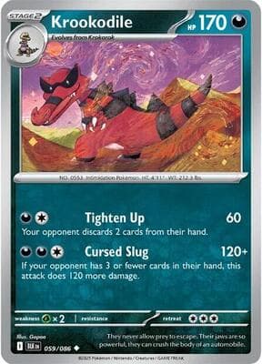 Krookodile (Poke Ball Pattern) Black Bolt #59