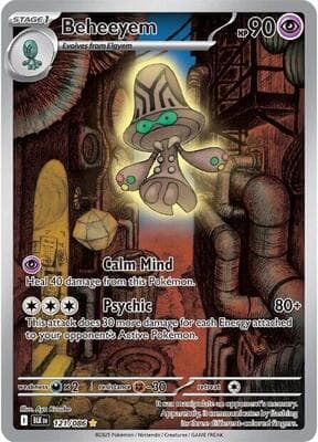 Beheeyem Black Bolt #121