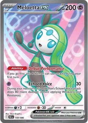 Meloetta ex Black Bolt #159