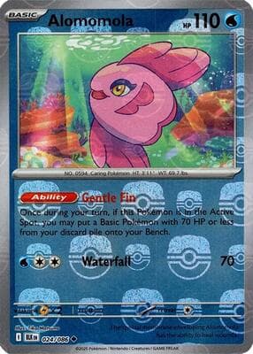 Alomomola · Master Ball Pattern