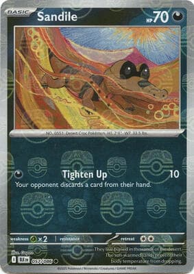 Sandile · Master Ball Pattern Black Bolt #57