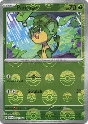 Pansage · Poke Ball Pattern