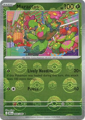 Maractus · Poke Ball Pattern