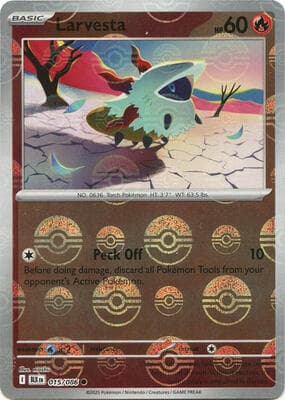Larvesta · Poke Ball Pattern