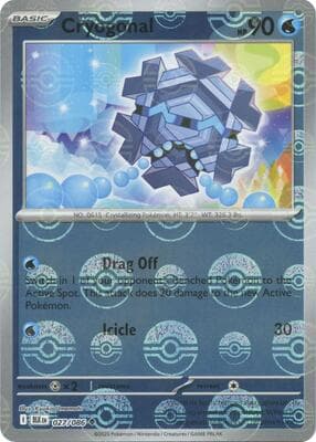 Cryogonal · Poke Ball Pattern Black Bolt #27
