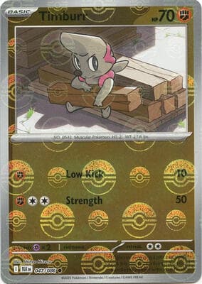 Timburr · Poke Ball Pattern