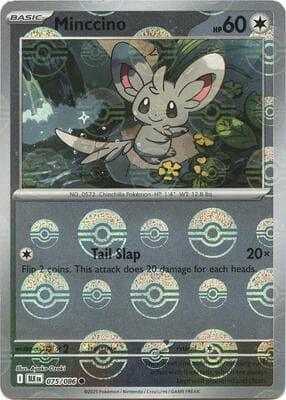 Minccino · Poke Ball Pattern