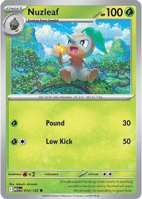 Nuzleaf Mega Evolution #14