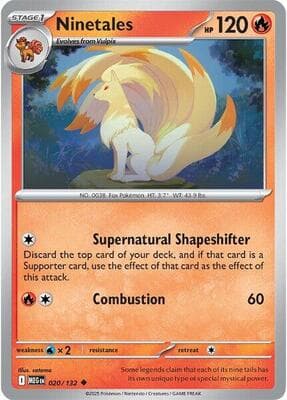 Ninetales Mega Evolution #20