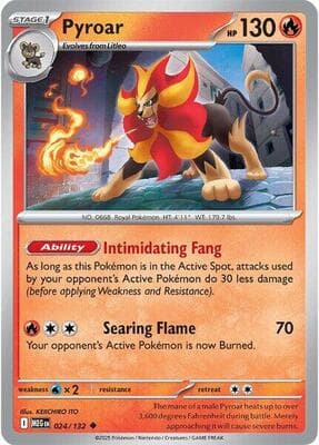 Pyroar Mega Evolution #24
