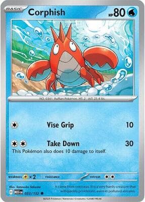 Corphish Mega Evolution #33