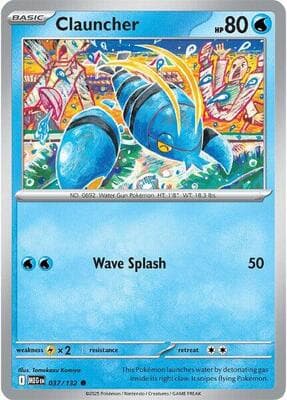 Clauncher Mega Evolution #37
