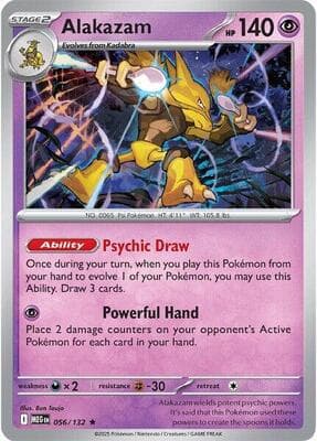 Alakazam Mega Evolution #56