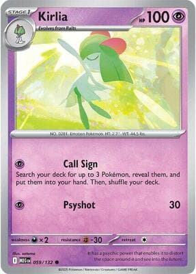 Kirlia Mega Evolution #59