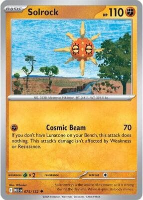 Solrock Mega Evolution #75