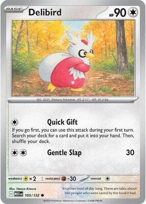 Delibird Mega Evolution #105