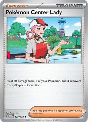 Pokemon Center Lady Mega Evolution #123