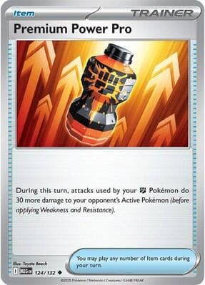 Premium Power Pro Mega Evolution #124