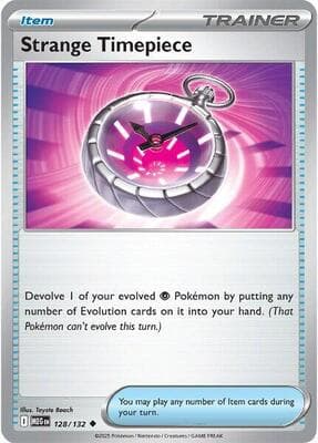Strange Timepiece Mega Evolution #128