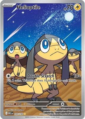 Helioptile Mega Evolution #143