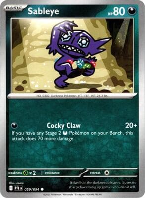 Sableye Phantasmal Flames #59