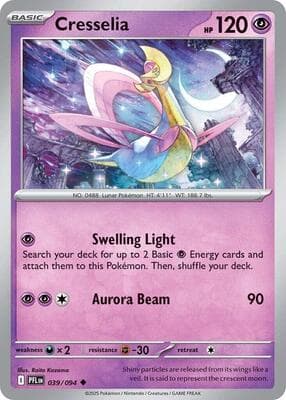 Cresselia Phantasmal Flames #39