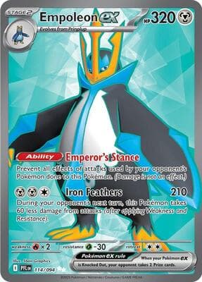 Empoleon ex Phantasmal Flames #114