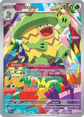 Ludicolo Phantasmal Flames #95