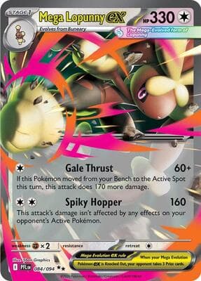 Mega Lopunny ex Phantasmal Flames #84