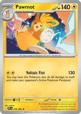 Pawmot Phantasmal Flames #34