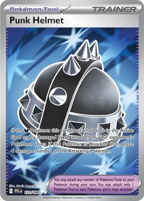 Punk Helmet Phantasmal Flames #121