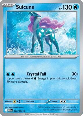 Suicune Phantasmal Flames #26