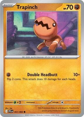 Trapinch Phantasmal Flames #51