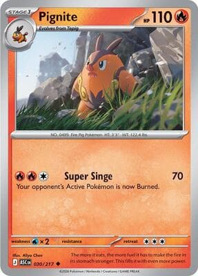 Pignite (Energy Symbol Pattern) Ascended Heroes #30