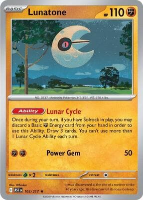 Lunatone · Energy Symbol Pattern