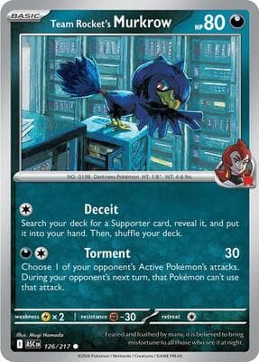 Team Rocket's Murkrow