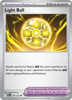 Light Ball Ascended Heroes #191