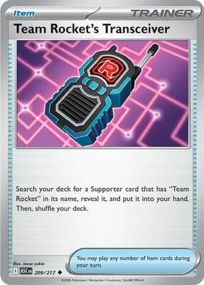 Team Rocket's Transceiver Ascended Heroes #209