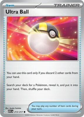 Ultra Ball Ascended Heroes #213