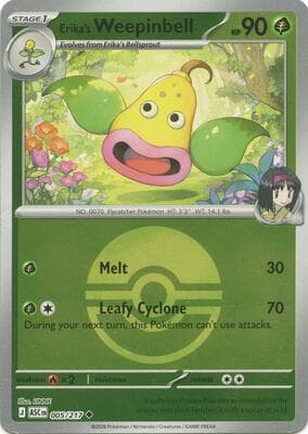 Erika's Weepinbell · Poke Ball