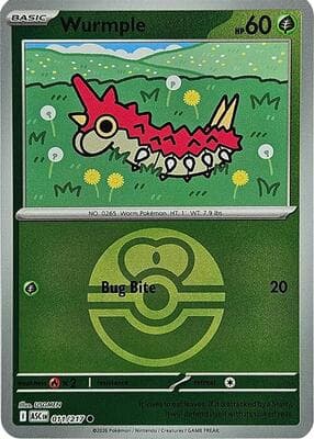 Wurmple · Love Ball Ascended Heroes #11