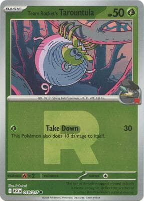 Team Rocket's Tarountula · Team Rocket Ascended Heroes #18