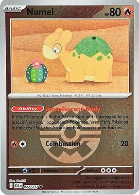 Numel · Quick Ball Ascended Heroes #27