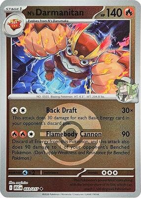 N's Darmanitan · Poke Ball Ascended Heroes #33
