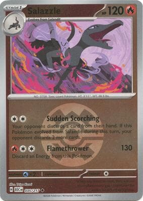 Salazzle · Quick Ball Ascended Heroes #35