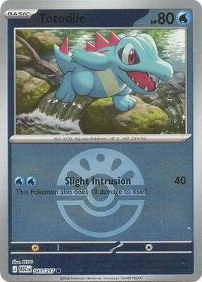 Totodile · Friend Ball Ascended Heroes #41