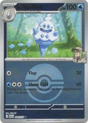 N's Vanillish · Poke Ball Ascended Heroes #50